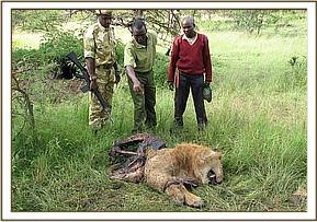 The Mara Mobile Veterinary Unit in Kenya - March 2007